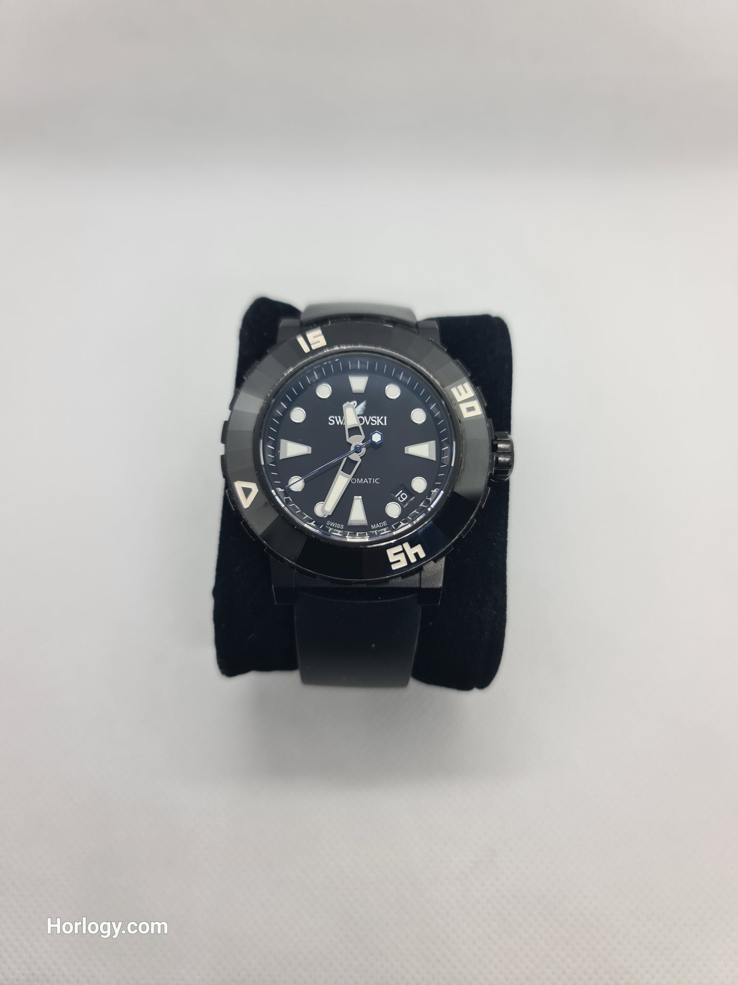 Swarovski Octea Abyssal Black Mens Watch automatic 1124147