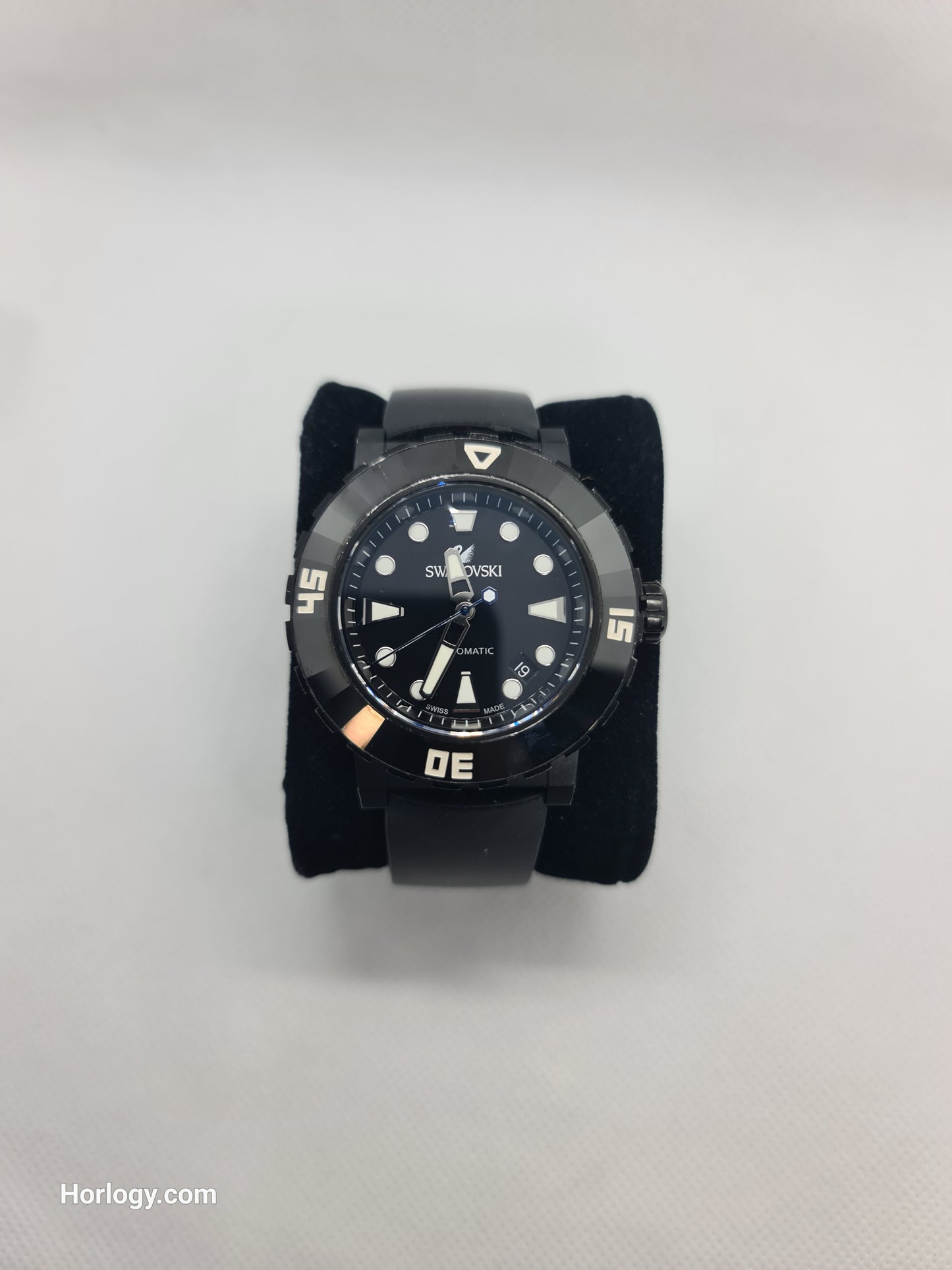 Swarovski Octea Abyssal Black Mens Watch automatic 1124147